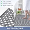 OTHWAY Large Shower Mat, 35"x 24" TPE Shower Mat Non