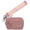 YDF The Iris Wallet for Women Mini Zip Card Case