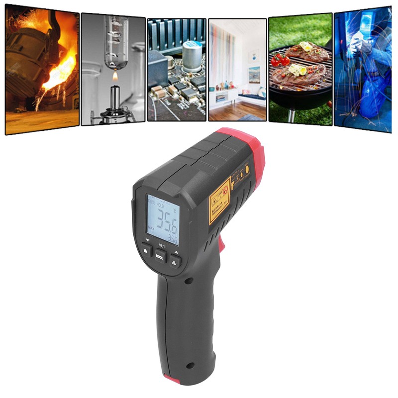 UT306S Infrared Thermometer Non Contact Industrial Temperature Meter Tester for