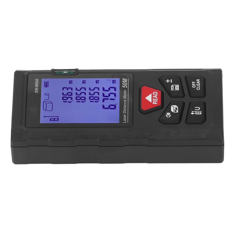 Laser Measure Distance Meter 50m Digital Display Tool for Construction