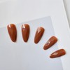 Press on Nails Medium Almond Fake Nails with Rhombus Shape