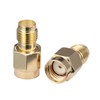 CK RF SMA Female to RP-SMA Female Adapter Barrel Connector