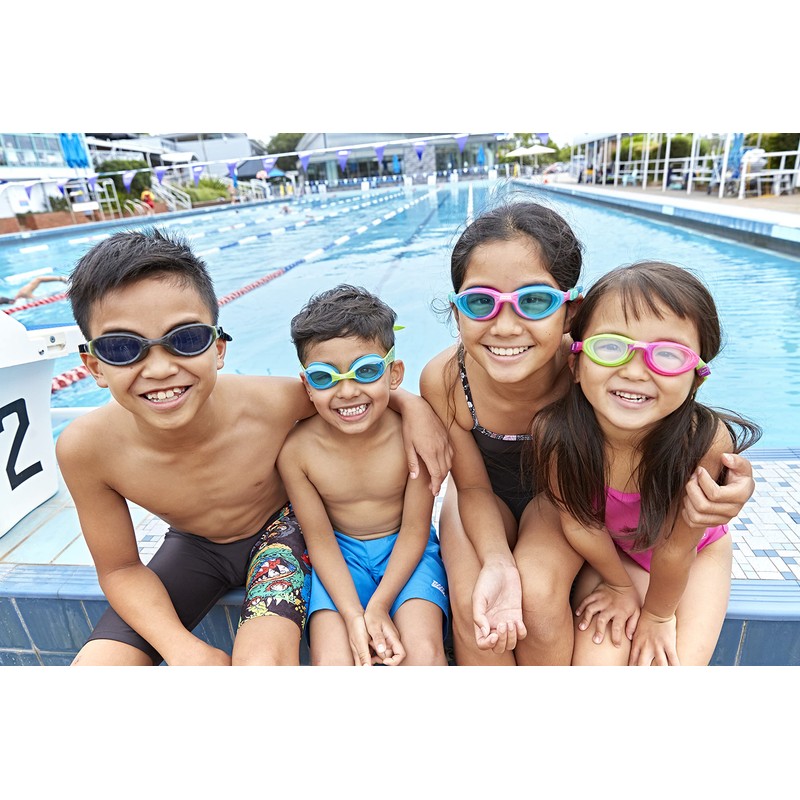 Zoggs Phantom 2.0 Childrens Swimming Goggles, UV Protection Swim Goggles,