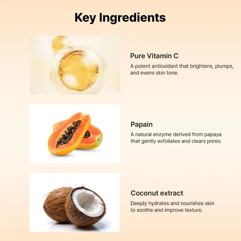 Limpiador En Polvo Hanskin Vitamin C Glow Para Iluminar 70