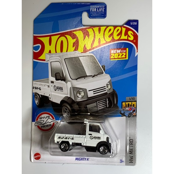 DieCast Hot Wheels Mighty K, HW Metro 1/10 [Blanco] 5/250