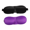 Gatuida 4pcs Contoured Sleep Mask for Travel Men Eye Mask