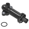 Car Engine Coolant Thermostat with Backing Ring Replacement Fit for