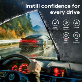 BERG REGEN 26"+16" Windshield Wiper Blades with 12" Rear Automotive Replacement Set for Subaru Crosstrek 2018-2024, Subaru Impreza 2017-2024 – Genuine OEM Quality (Set of 3)