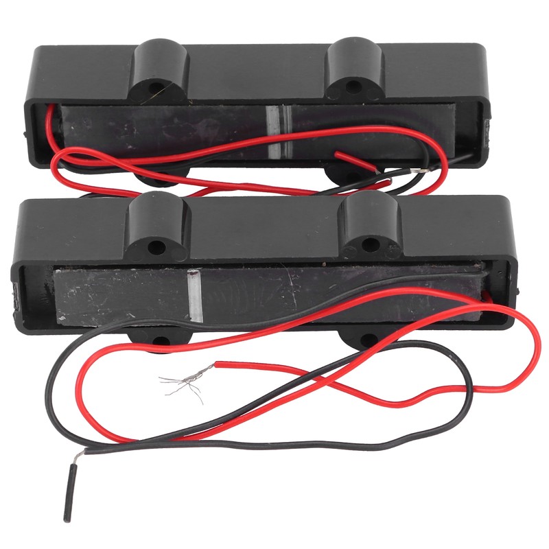 2Pcs 4 String Bass Pickup Bridge Volume Collection Equalizer Electric