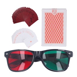 Colorblind Poker Card Red Green Color Glasses Eyesight Corrective Amblyopia Training Cards for Children
