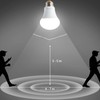 Radar Motion Sensor Light Bulb 12W (100-Watt Equivalent) E26/E27 6500K