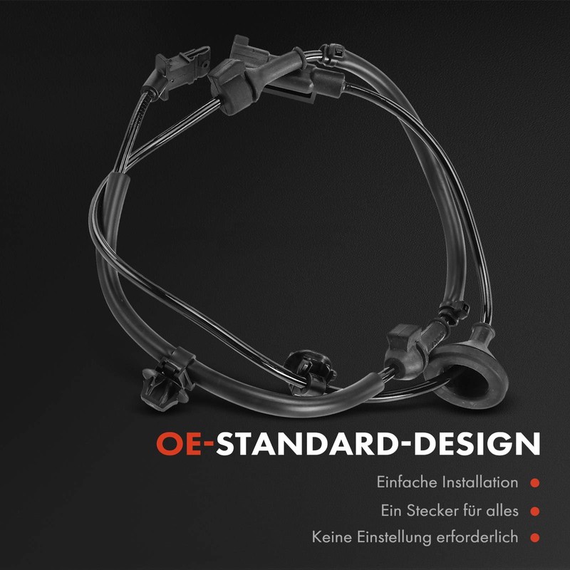 Frankberg 2x ABS Sensor Rear Left Right Compatible with Outlander
