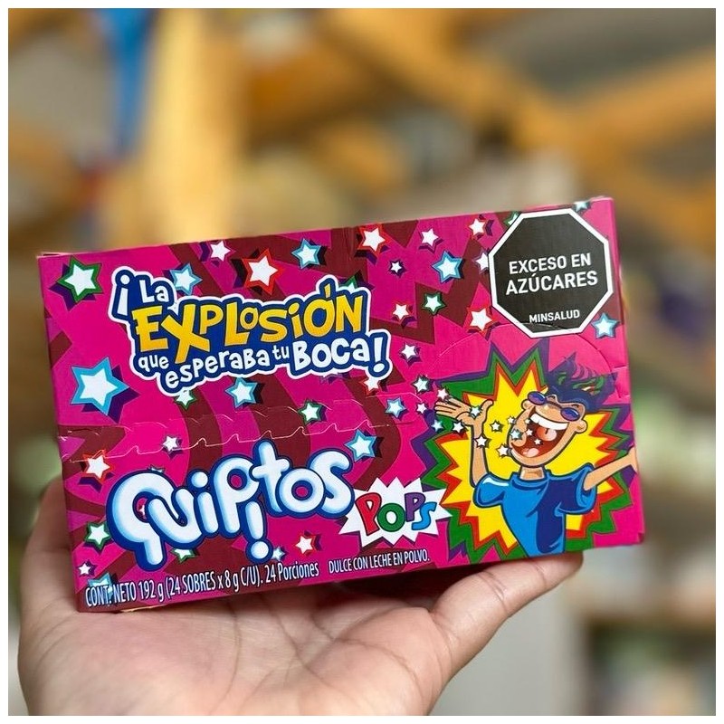 Quipitos Popping Candy - Sweet and Savory Snack from Colombia