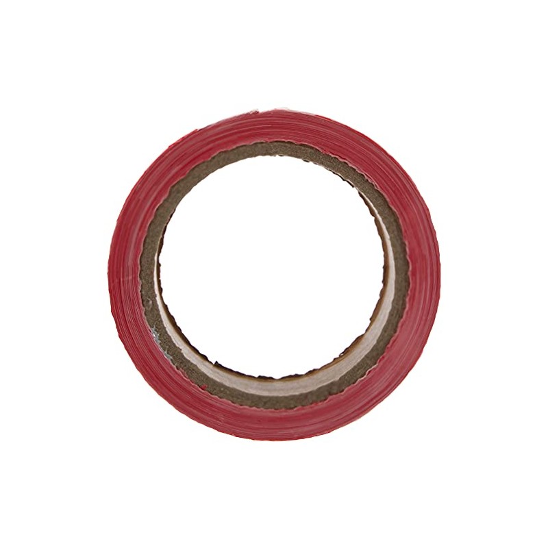 Chapuis RS100 Signal Tape Polyethylene Red/White Width 50 mm Length