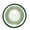 MexHandcraft Emerald Green Rim 14 oz Drinking Glasses (set of