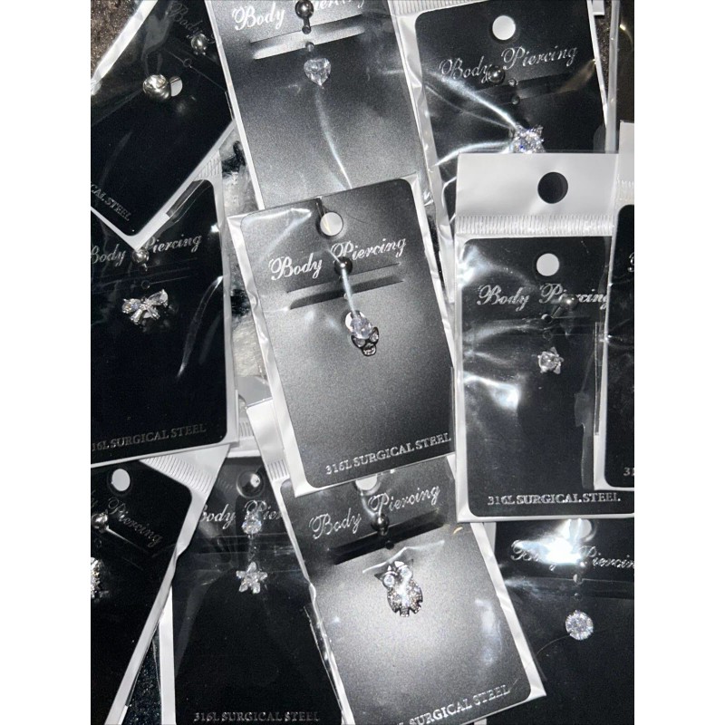 Body Jewelry Belly Button Rings 15pc!