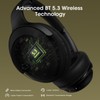 DOQAUS Bluetooth Headphones, [70 Hrs Playtime] Wireless Headphones with 3