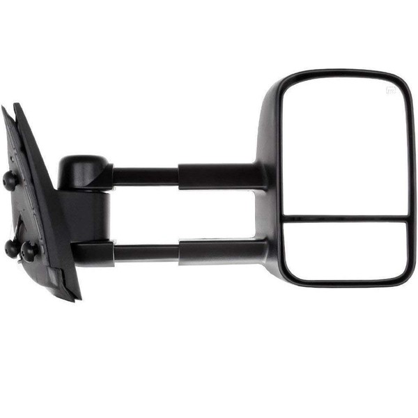 Pair Set of Black Housing Towing Mirrors Fit for Chevy