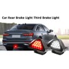 Riloer Car Rear Brake Light, 12v Universal 12 LED Third