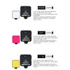 W64 RGB LED Fill Light Multiple Light Effects Modes Pocket