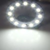 NoBrand 4pcs 12V White 40mm 12 Surface Mount Device LED