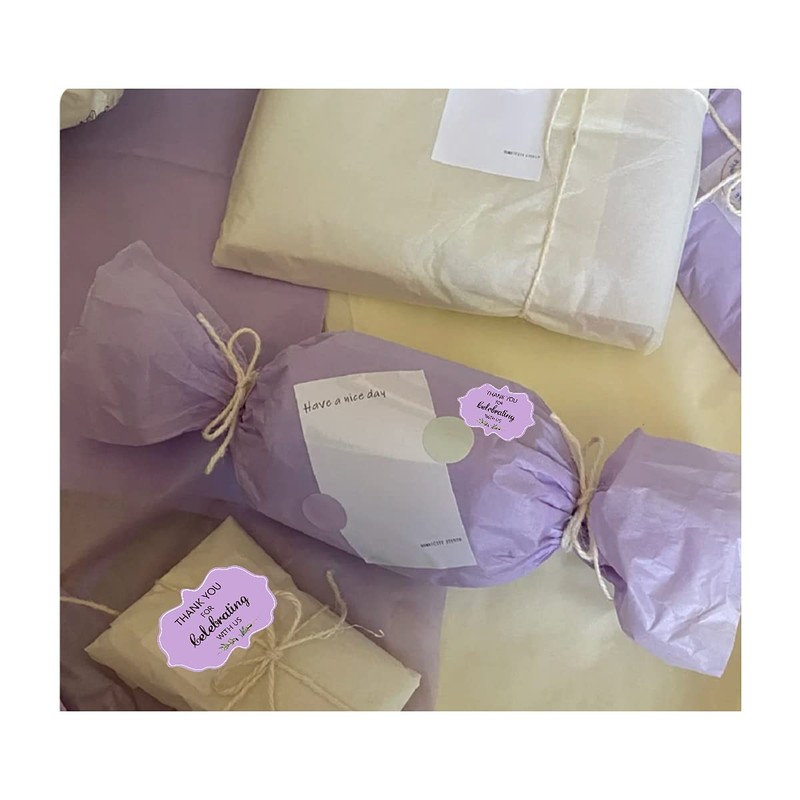 Thank You for Celebrating with Us Label Stickers,2 Inch Adhesive