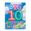 The Best Card Company - 1 Jumbo 10th Anniversary Notecard