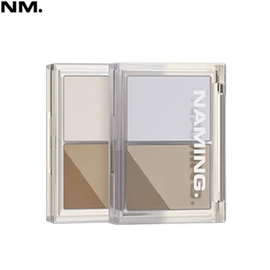 NAMING Fluffy Volume & Shading Duo 9.8g, Color:01 Clear Cool Gray