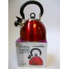 2.5 Litre Whistling kettle - Red - Folding handle
