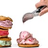 OXO SteeL rallador de helado con palanca, Acero inoxidable, 3126700,