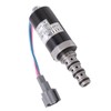 Rotary Solenoid Valve Alloy Steel Corrosion Resistance 669‑43000201 for KATO