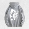 Abstract Face Graphic Hoodie 100% Cotton US Warehouse 6 ColorsColor: