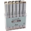 COPIC Professional Marker Set of 12 Grey WG Warm Grey
