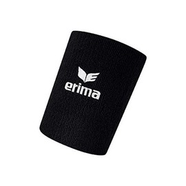 Erima Unisex Absorbent Basic Sweatband, Black, One Size EU