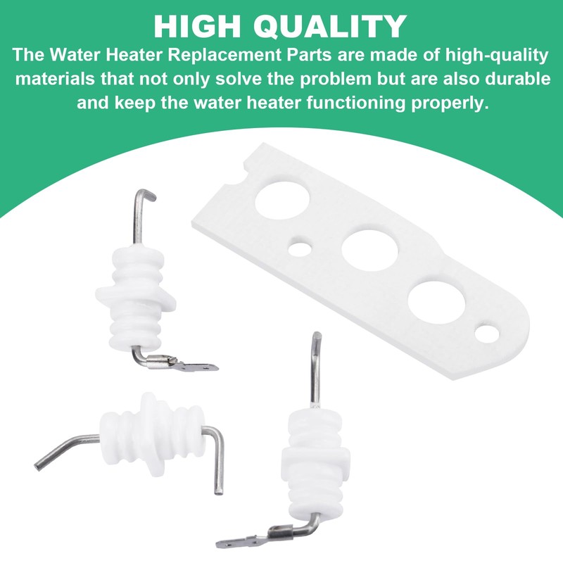 104000192 Flame Rod Electrode Kit Compatible with Rinnai Tankless Water