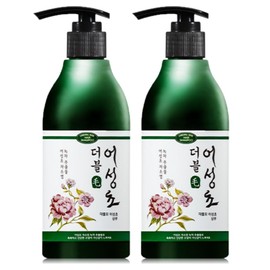 Double M 더블모 어성초 샴푸 두피 약산성 비듬 샴푸 300ml 2개 Double M Achyranthes Shampoo Scalp Mild Dandruff Shampoo 300ml 2pcs [Eoseongcho Shampoo 300ml, 2 pieces]