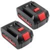 [2Pack] 18V 6.0 Ah! HIGH-Output Battery for Bosch 18V Battery