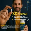 HEALTHADDICTION - NAD Xtra Strength Suplemento Alimenticio con NAD, Quercetina