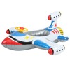 Inflatable Airplane Swimming Ring Inflated Plane Swim Float Seat with
