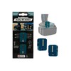 StealthMounts Blue Stubby Magnetic Bit Holder Compatible with Makita- 2