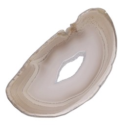 dssmboom Set of 10 Natural Agate Slices Stone for Home Decoration Place Cards, Irregular Geode Agate Stone for Jewelry Making, Natural Color