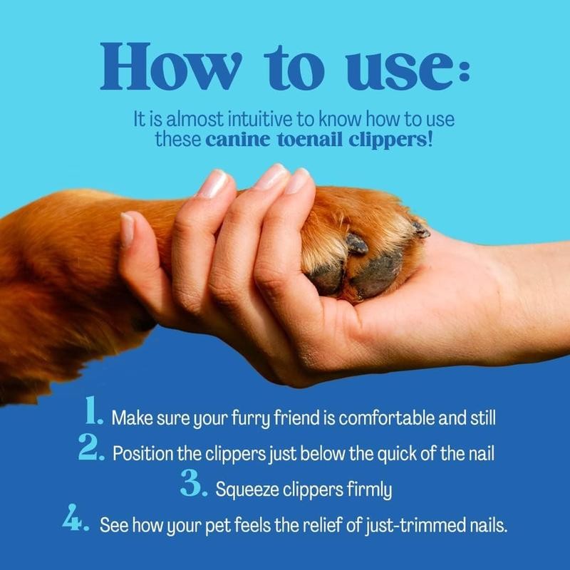 Dog Nail Clippers for Large Dogs - Sharp Dog Nail