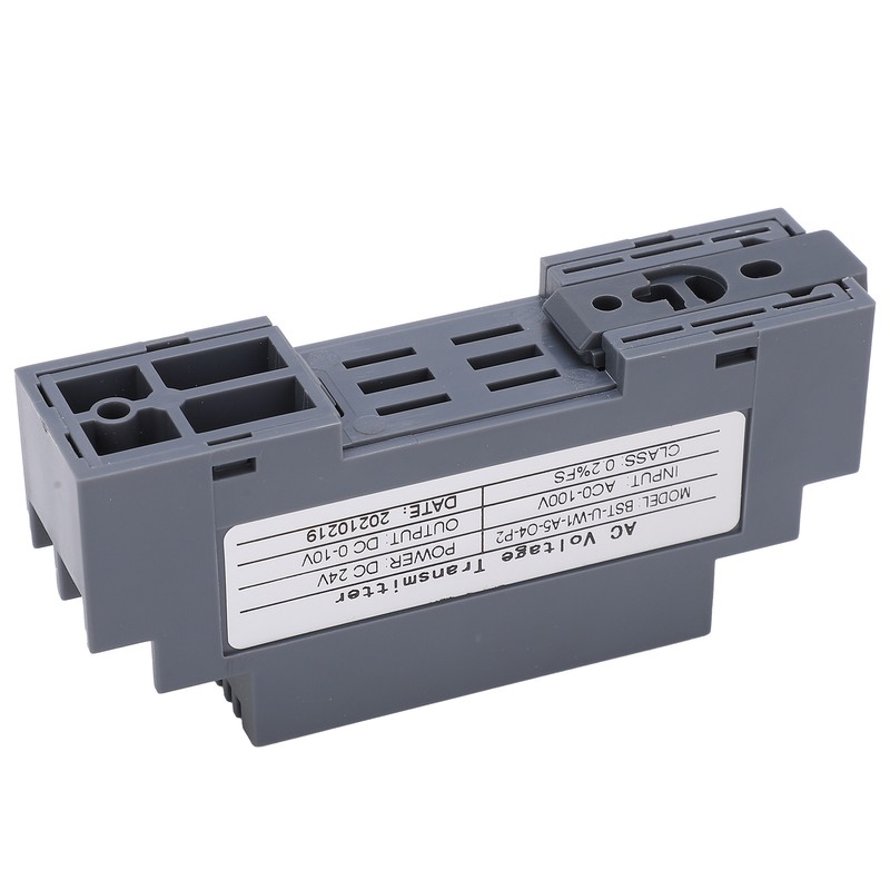 Voltage Transducer AC Signal Isolator Transmitter Sensor 1‑in‑1‑out AC0‑100V to