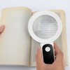 Magnifying Glass with Light, High Magnification Handheld Large Magnifying Glass