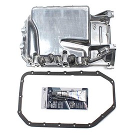 CNS Engine Oil Pan with Gasket Compatible with 06-11 Honda Civic Si 2.0L (1998cc/122cid) DOHC L4