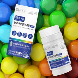 Chong Kun Dang Healthy Cyamine Multivitamin Mineral For Men 180 tablets, approximately 6 months supply, all-in-one nutritional supplement, Rhodiola rosea efficacy / 종근당 헬시아민 멀티비타민미네랄 포맨 180정 약6개월분 올인원영양제 홍경천 효능
