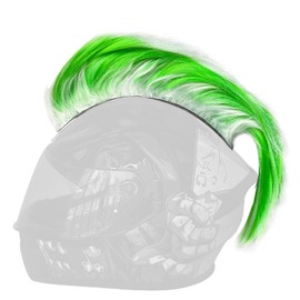 HHongJM Mohawk for Helmet - Wigs Hair Decoration for Motorcycle, Bicycle, Snowboarding, Skiing, Biking, Cycling - Reusable Design Hawk (Helmet Not Included) (09)