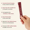 CARE U Red Ginseng Extract Sachets– On-The-Go Energy Boost–Non-GMO, Soy-Free,