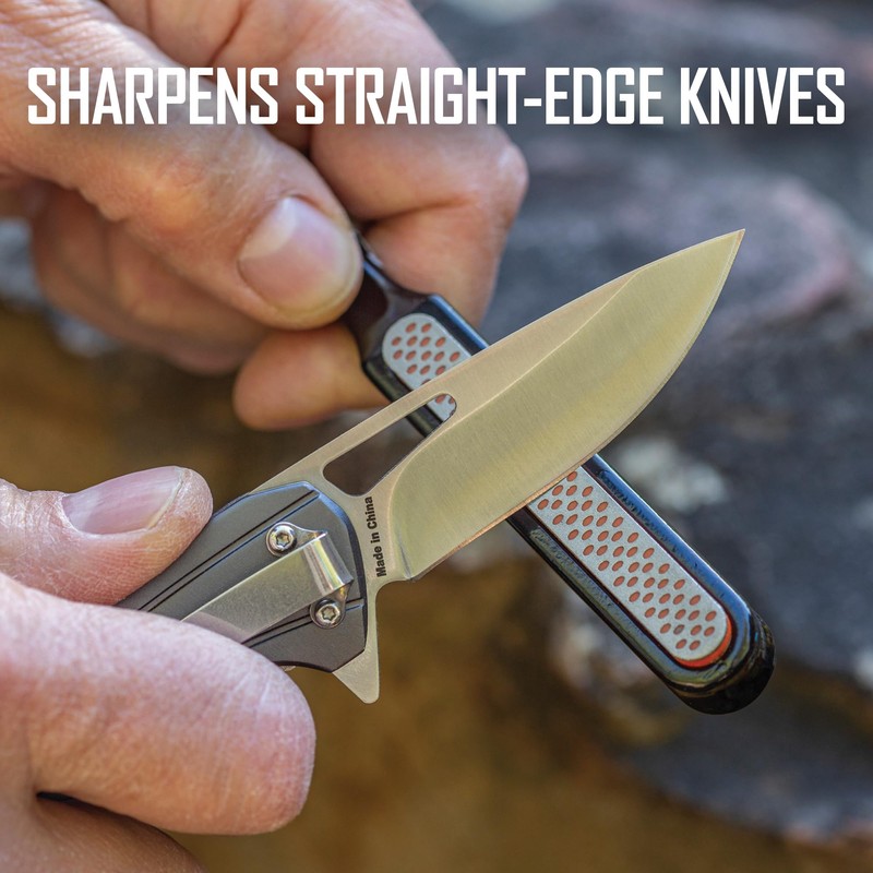 Smith’s 50047 Edgesport Stick Knife & Broadhead Sharpener – Portable