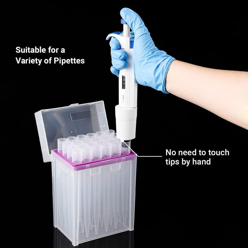 FOUR E'S SCIENTIFIC 10ml Pipette Tips - Universal 10000ul Sterile